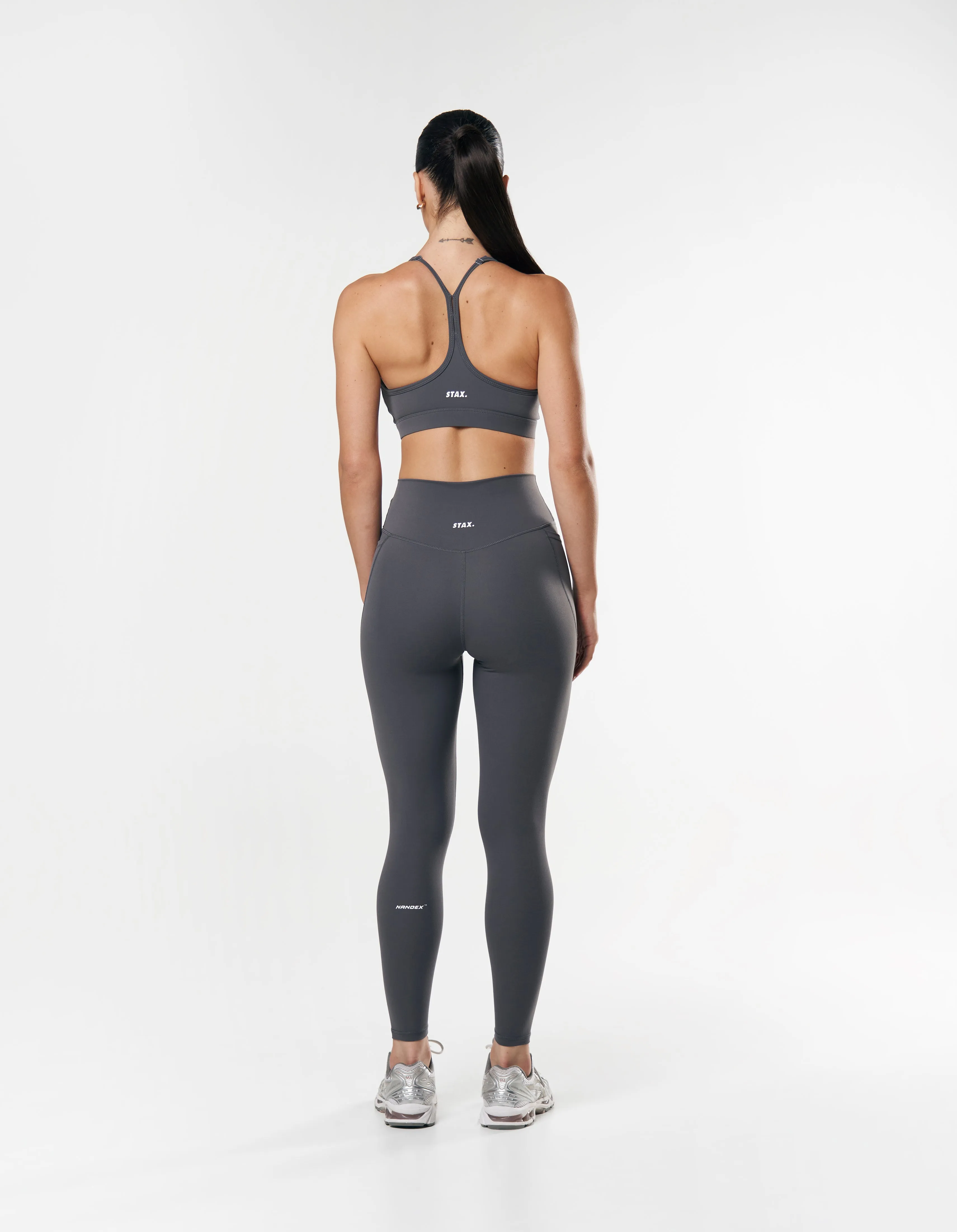Strappy Crop NANDEX ™ - Charcoal Grey