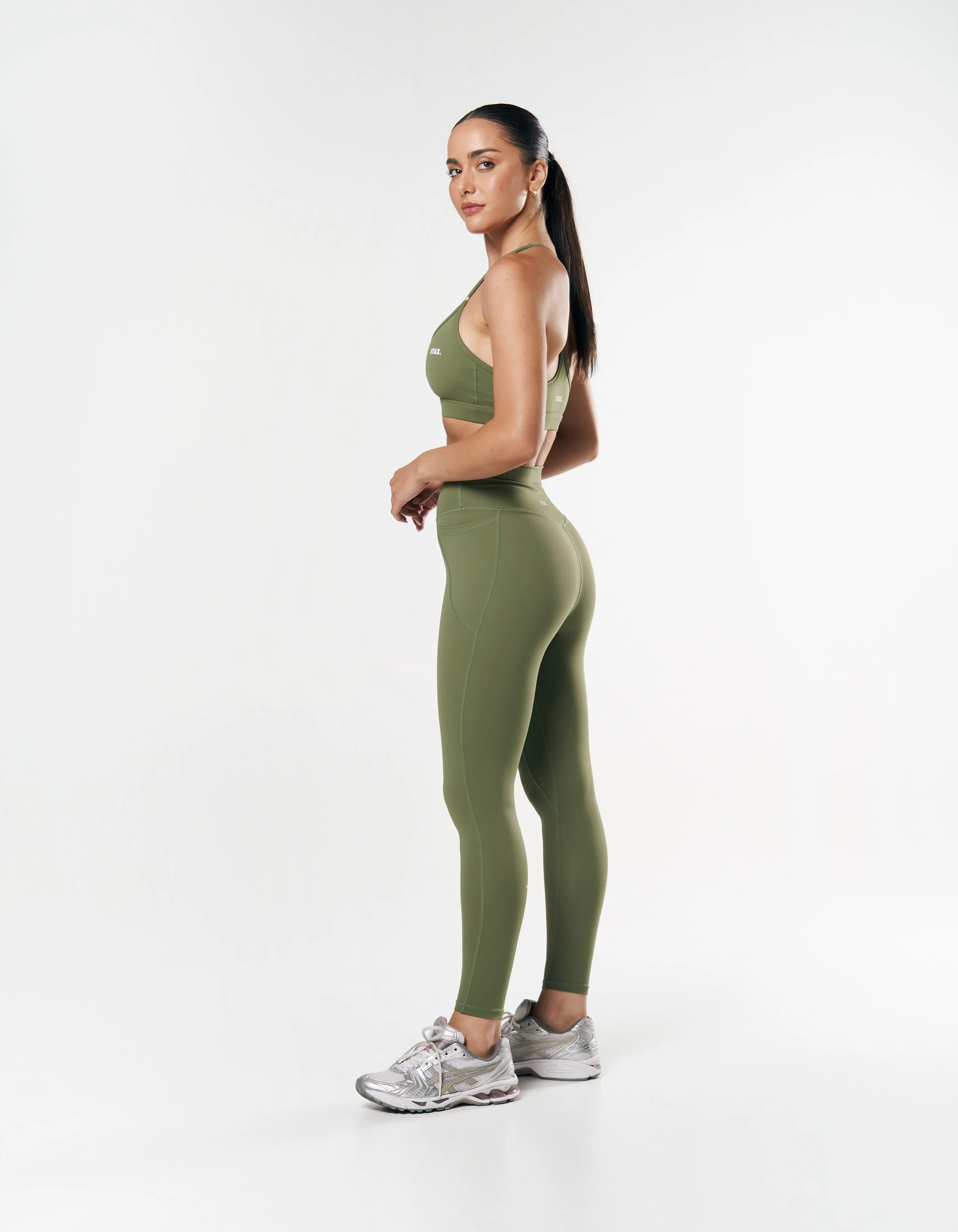 Strappy Crop NANDEX ™ - Khaki
