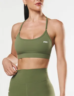 Strappy Crop NANDEX ™ - Khaki