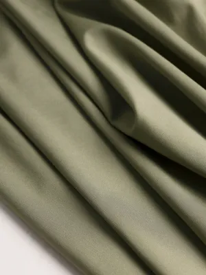 Stretch Performance Knit Wicking Recycled Polyester - Olive