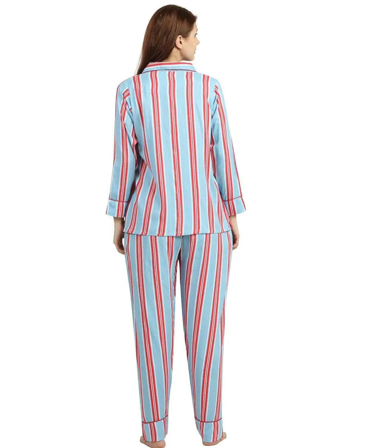Striped Night Suit