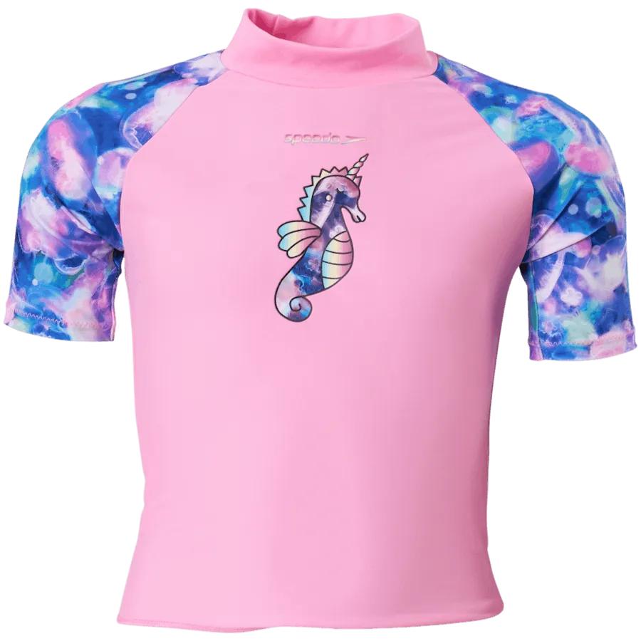Sun Protection Top And Short Pink
