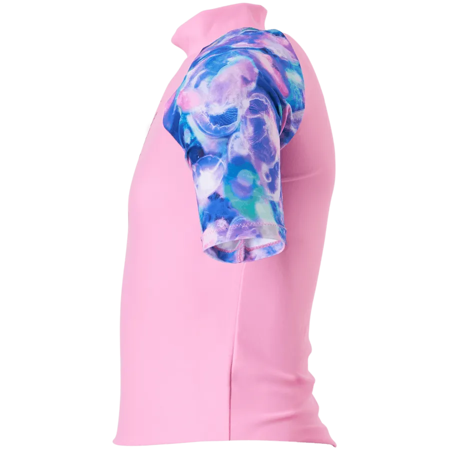 Sun Protection Top And Short Pink