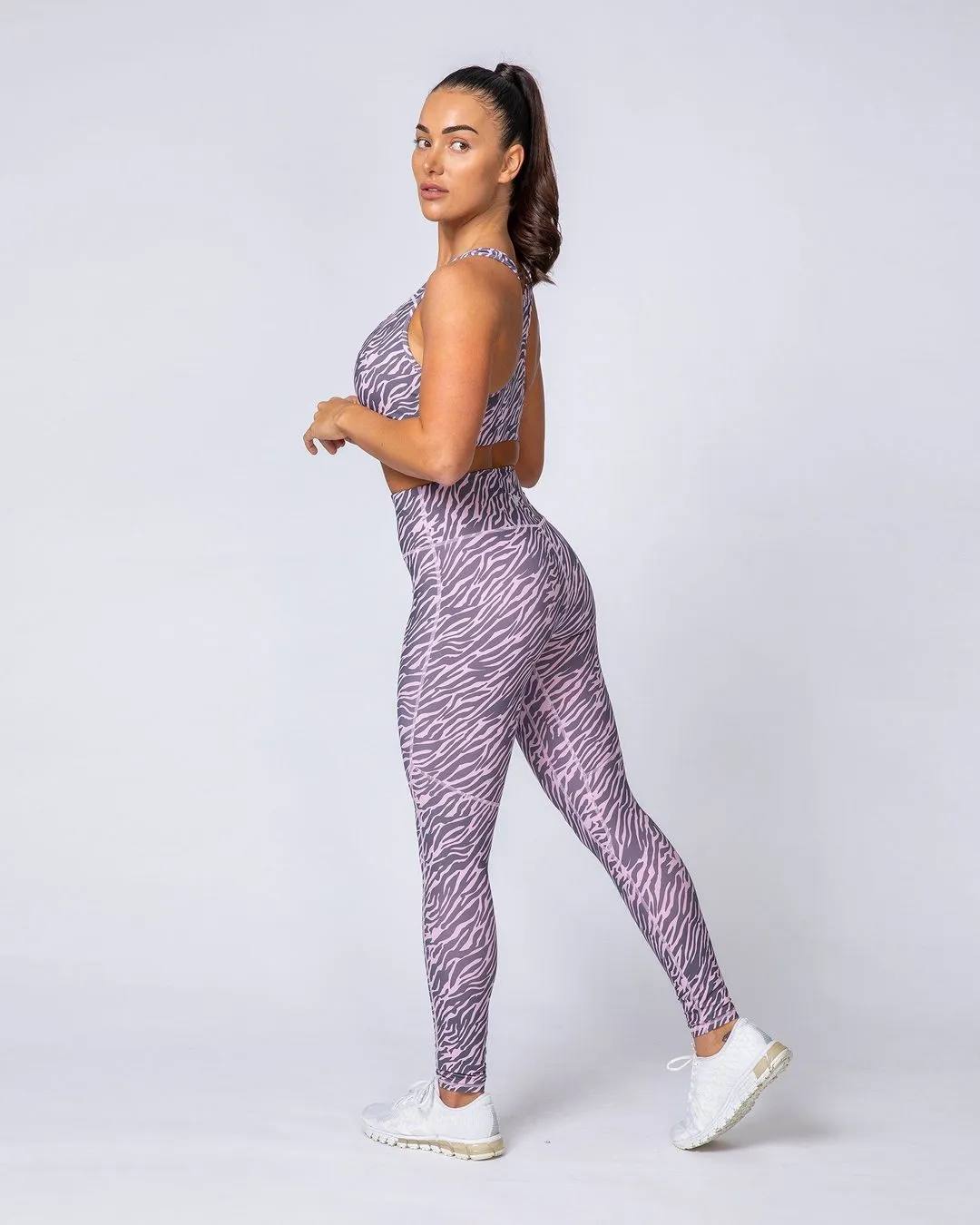 Superior Squat Full Length Leggings - Tri-Stripe