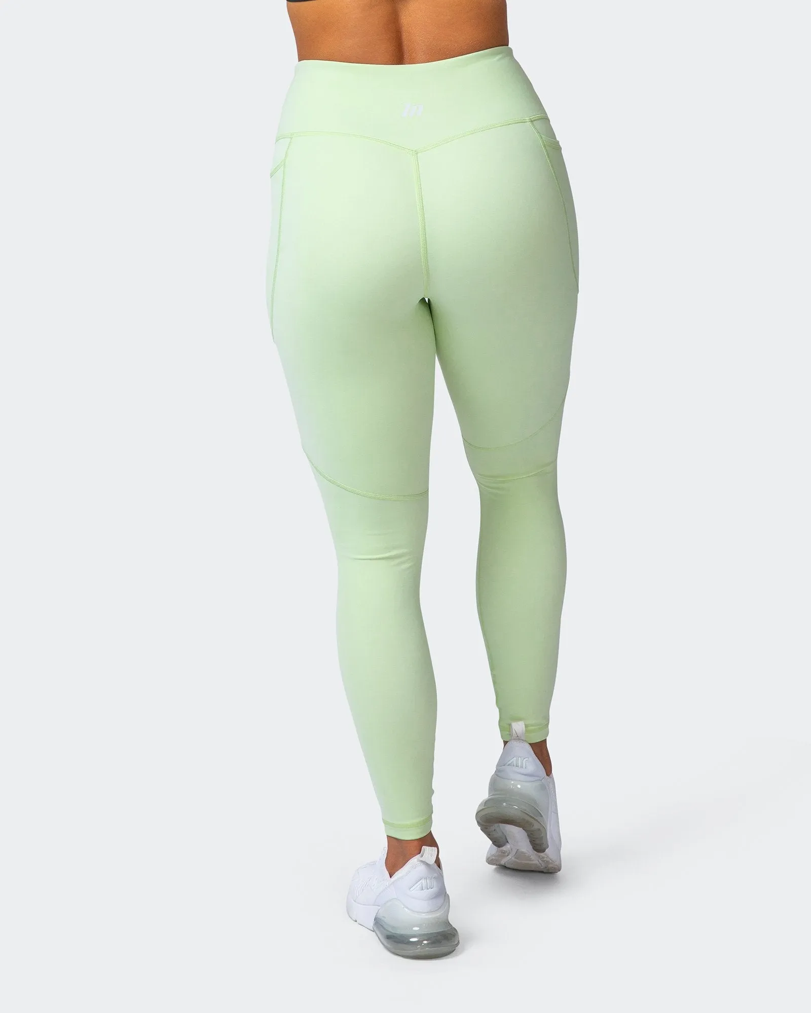 Superior Squat Pocket Ankle Length Leggings - Minty