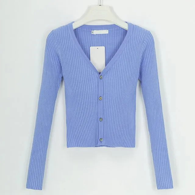 Sweater Cardigan Slim