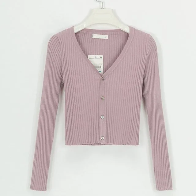 Sweater Cardigan Slim