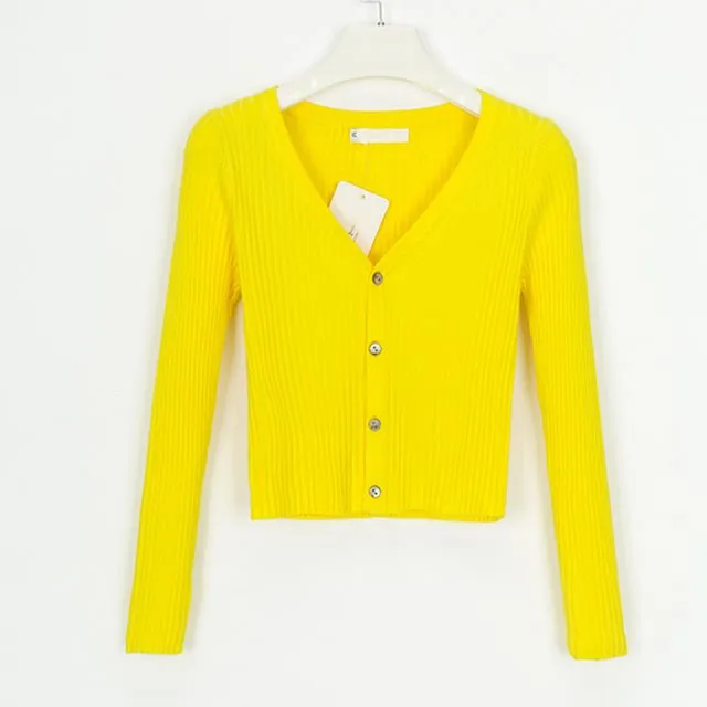 Sweater Cardigan Slim
