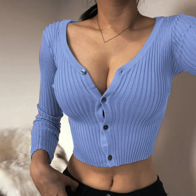 Sweater Cardigan Slim