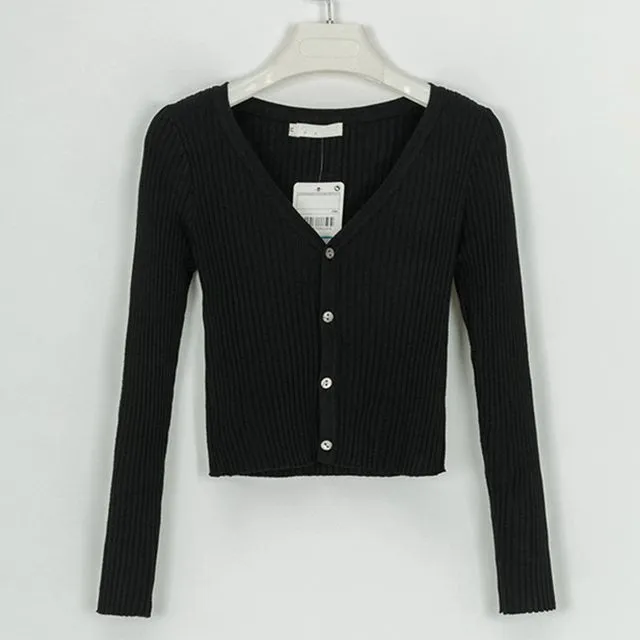 Sweater Cardigan Slim