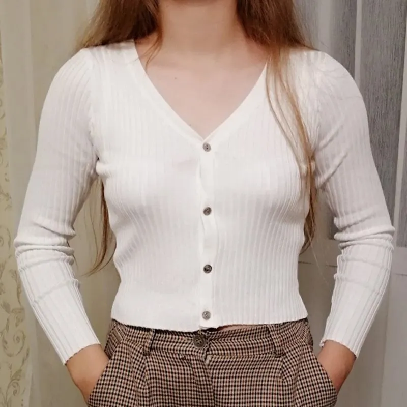 Sweater Cardigan Slim