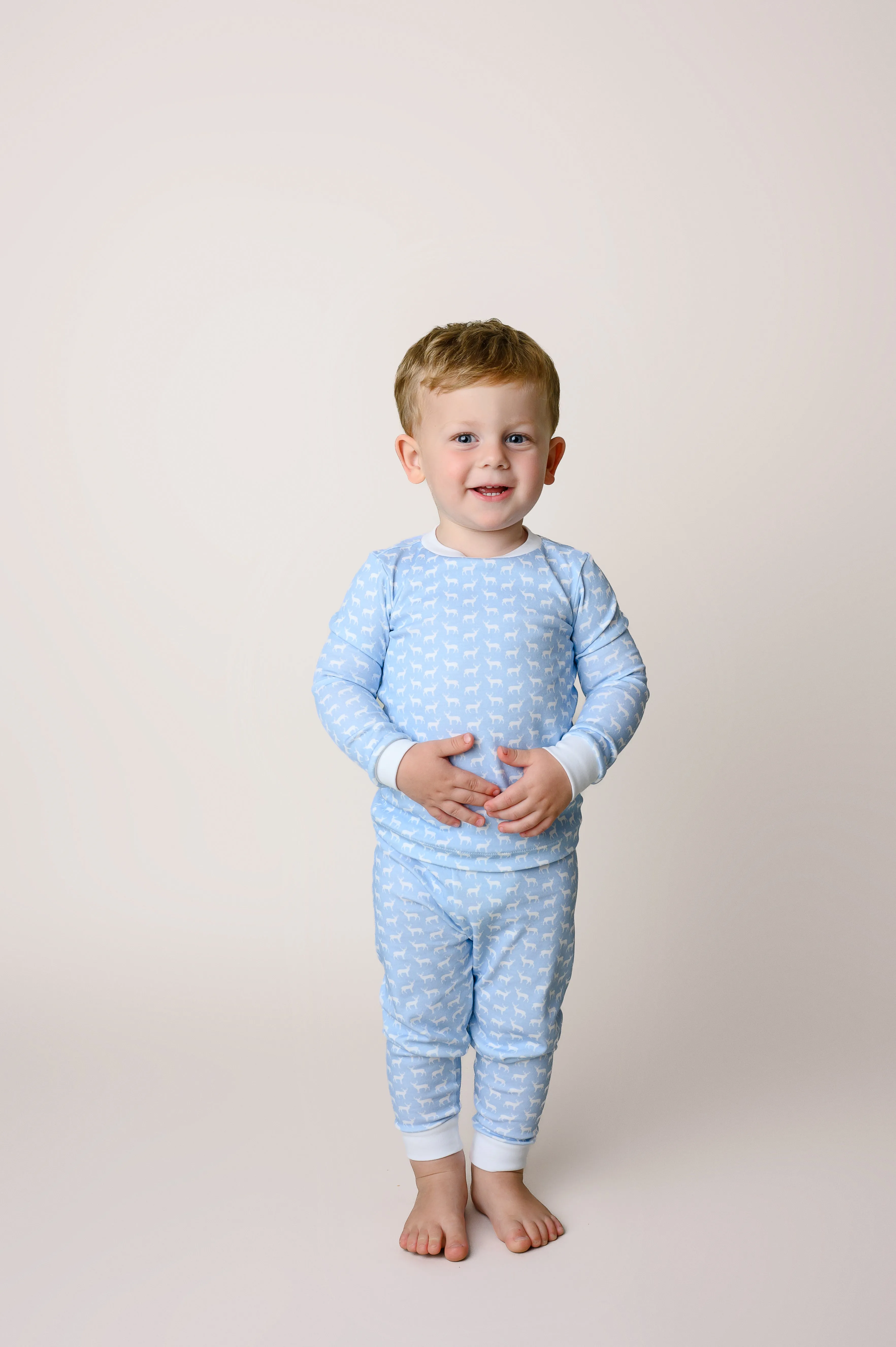 Sweet Pea PJ Set - My Dear, Blue