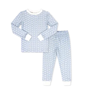 Sweet Pea PJ Set - My Dear, Blue