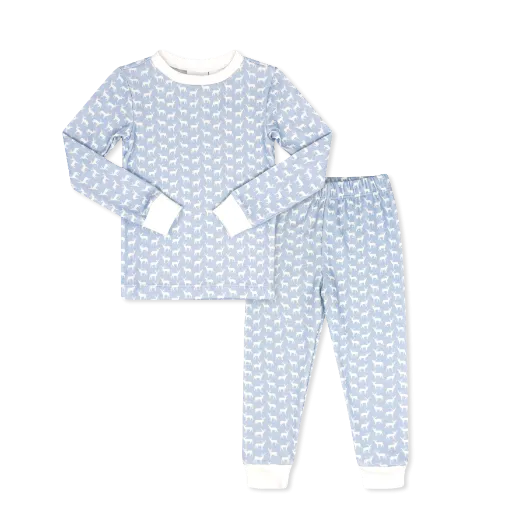 Sweet Pea PJ Set - My Dear, Blue