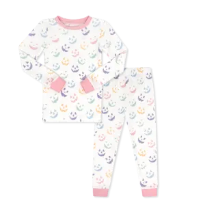 Sweet Pea PJ Set - Peek-a-BOO, Park Pink