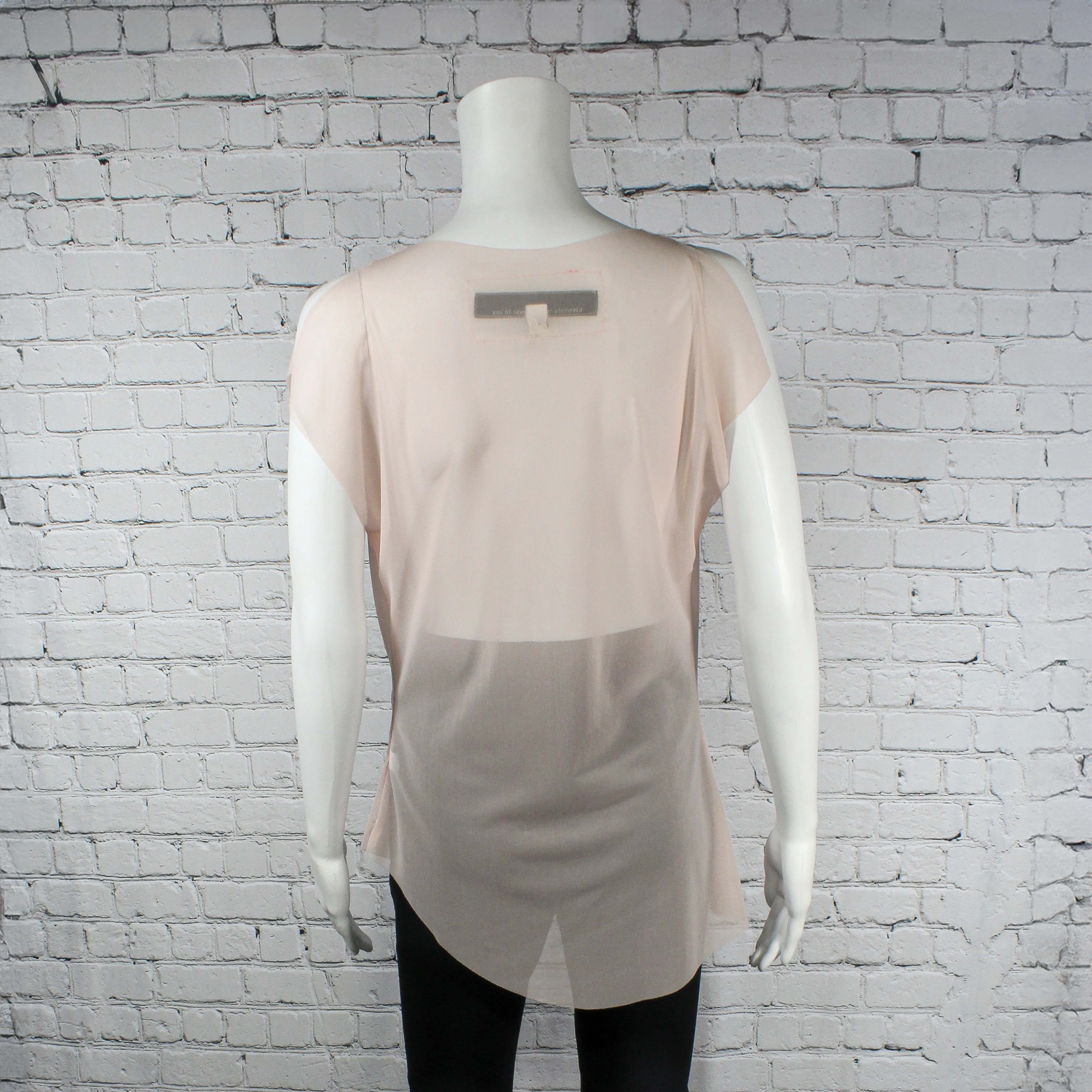 Sweet Sally Shirt in Pink Mesh by Kim Schalk