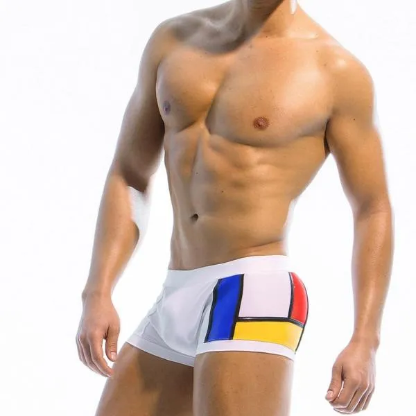 Swimming Trunks For Men Sexy Bikini Boxer Sport Short