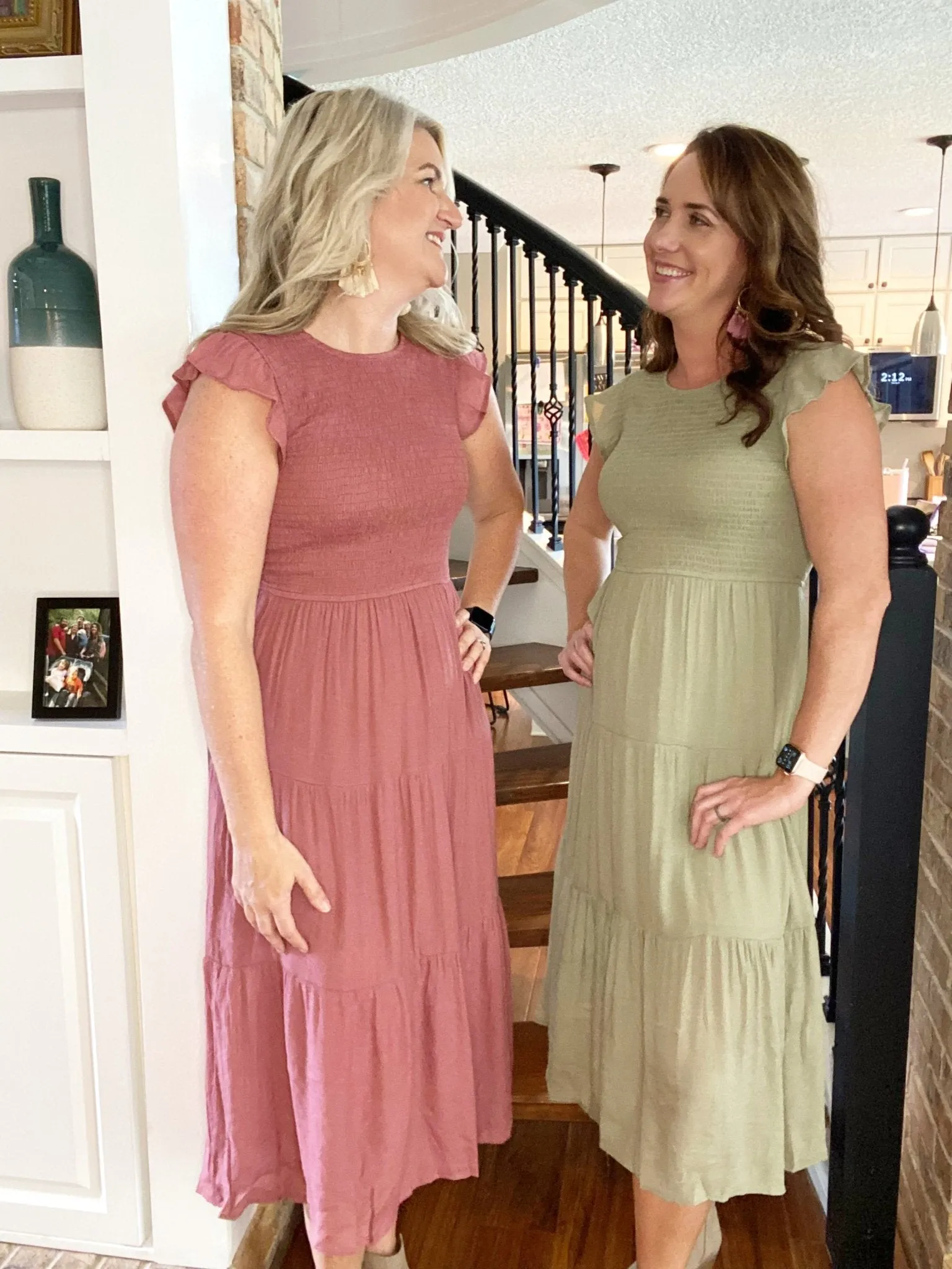 Tara Tiered Midi Dress