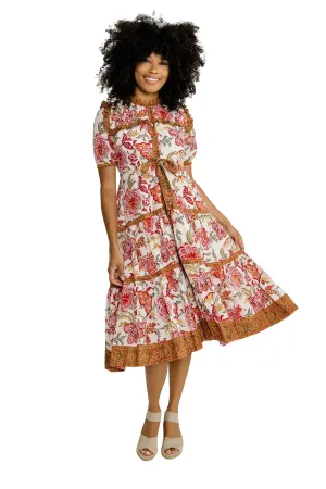 Taylor Dress Autumn Floral