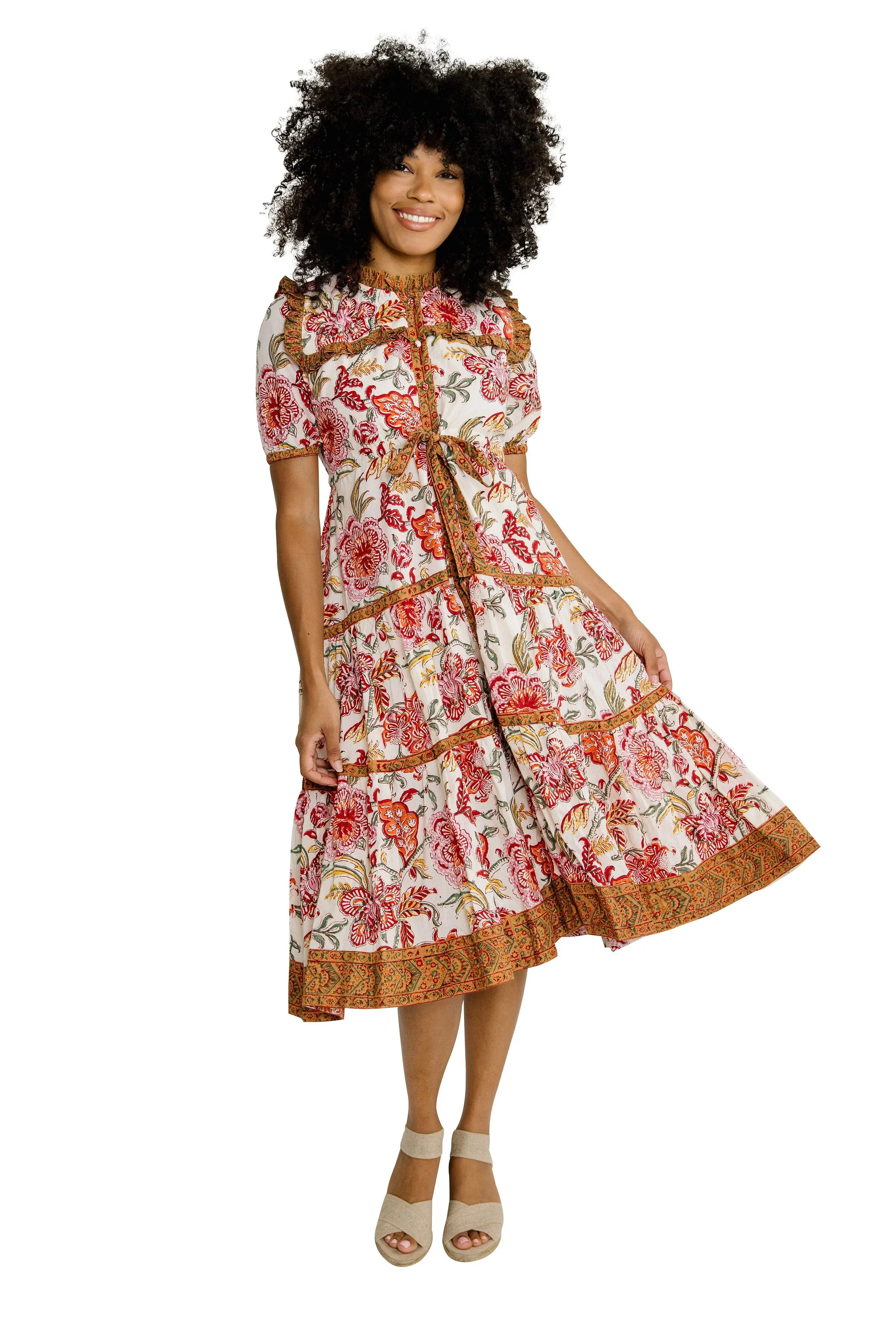 Taylor Dress Autumn Floral