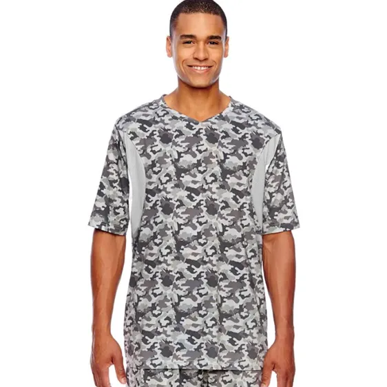 Team 365 Mens Short Sleeve Athletic V-Neck All Sport Jersey T-Shirt