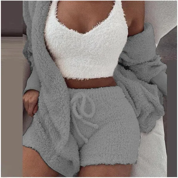 Teddy Bear 3 PCS Cozy Set
