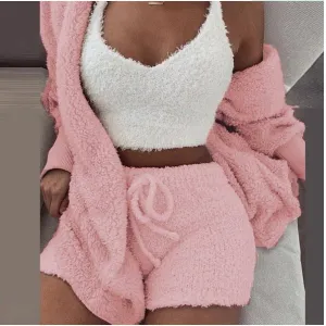 Teddy Bear 3 PCS Cozy Set
