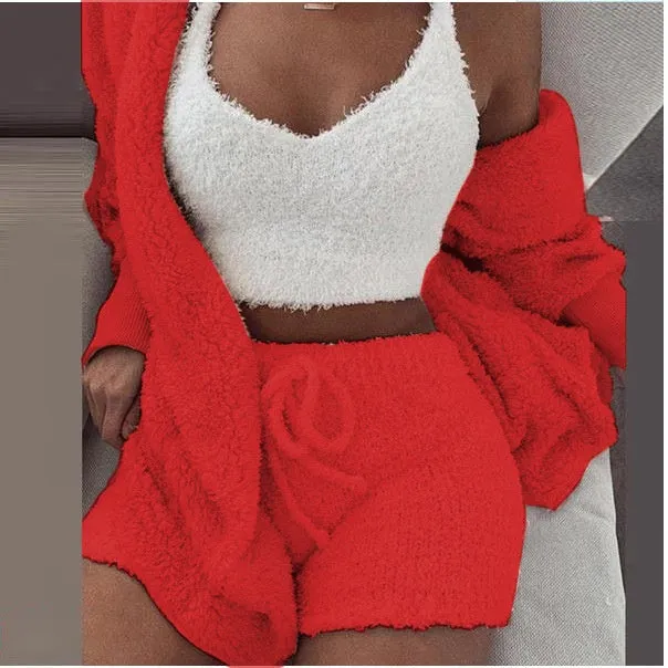 Teddy Bear 3 PCS Cozy Set