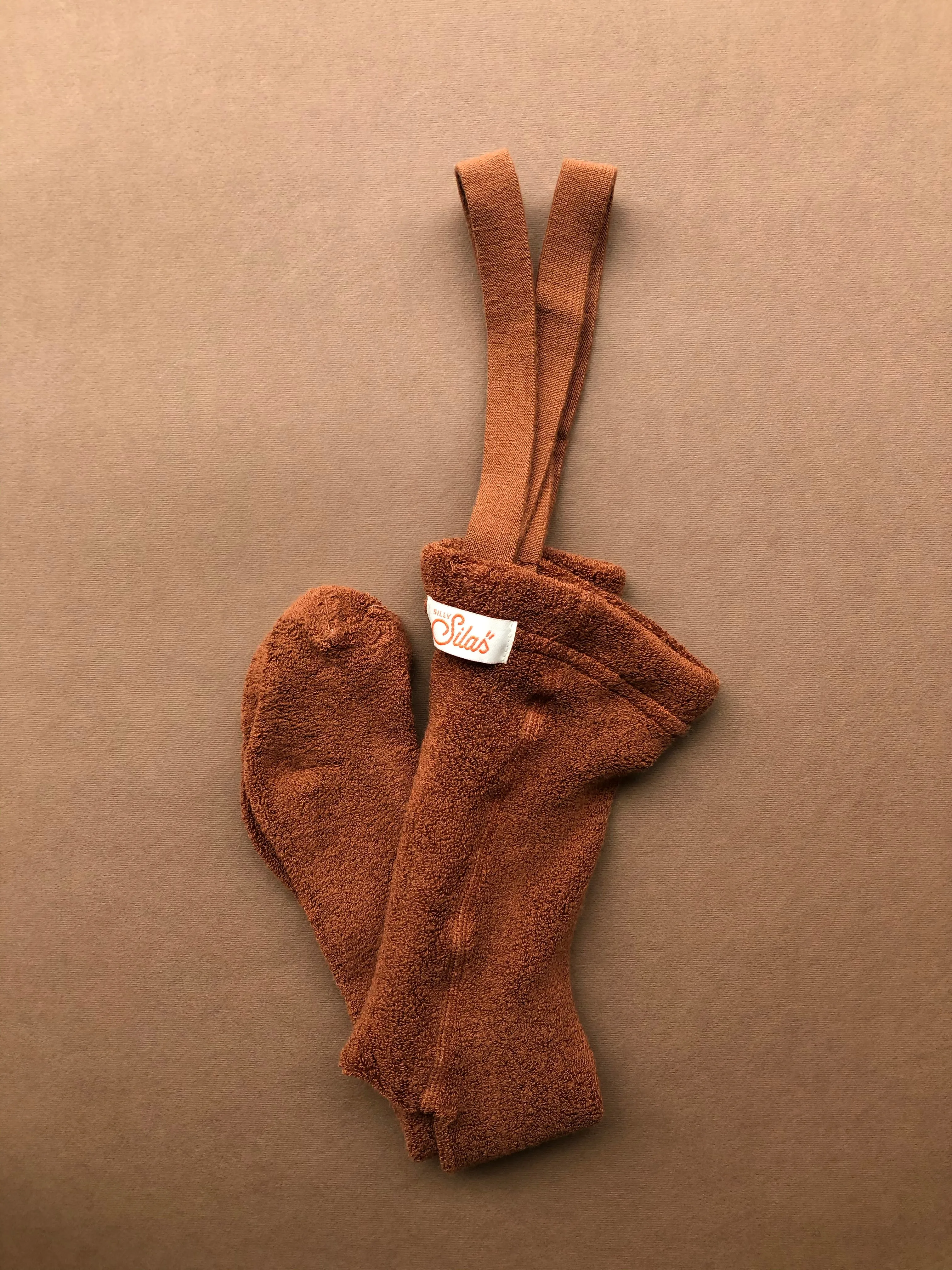 TEDDY WARMY SILLY SILAS TIGHTS CINNAMON