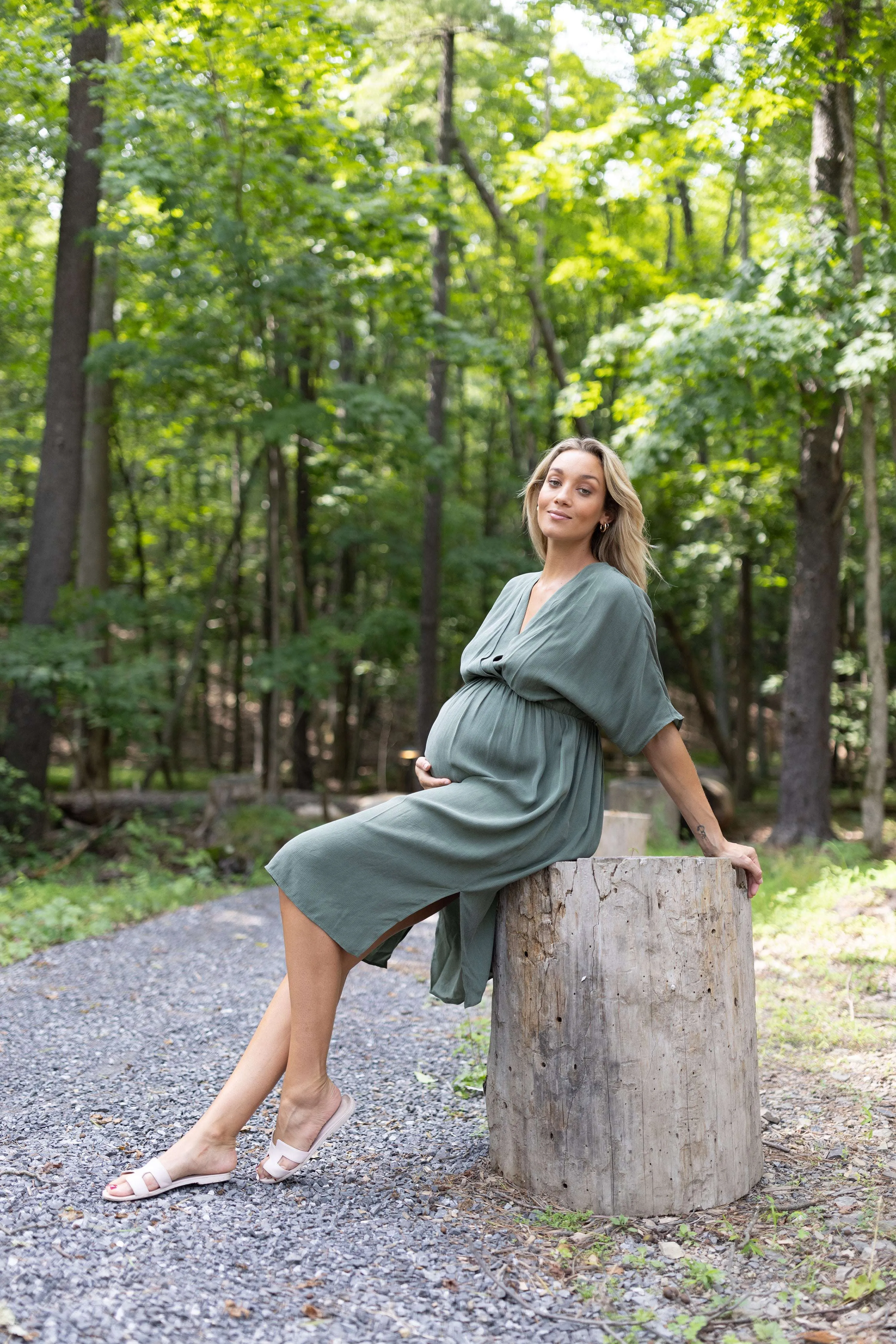 The Irene Maternity & Nursing Dress