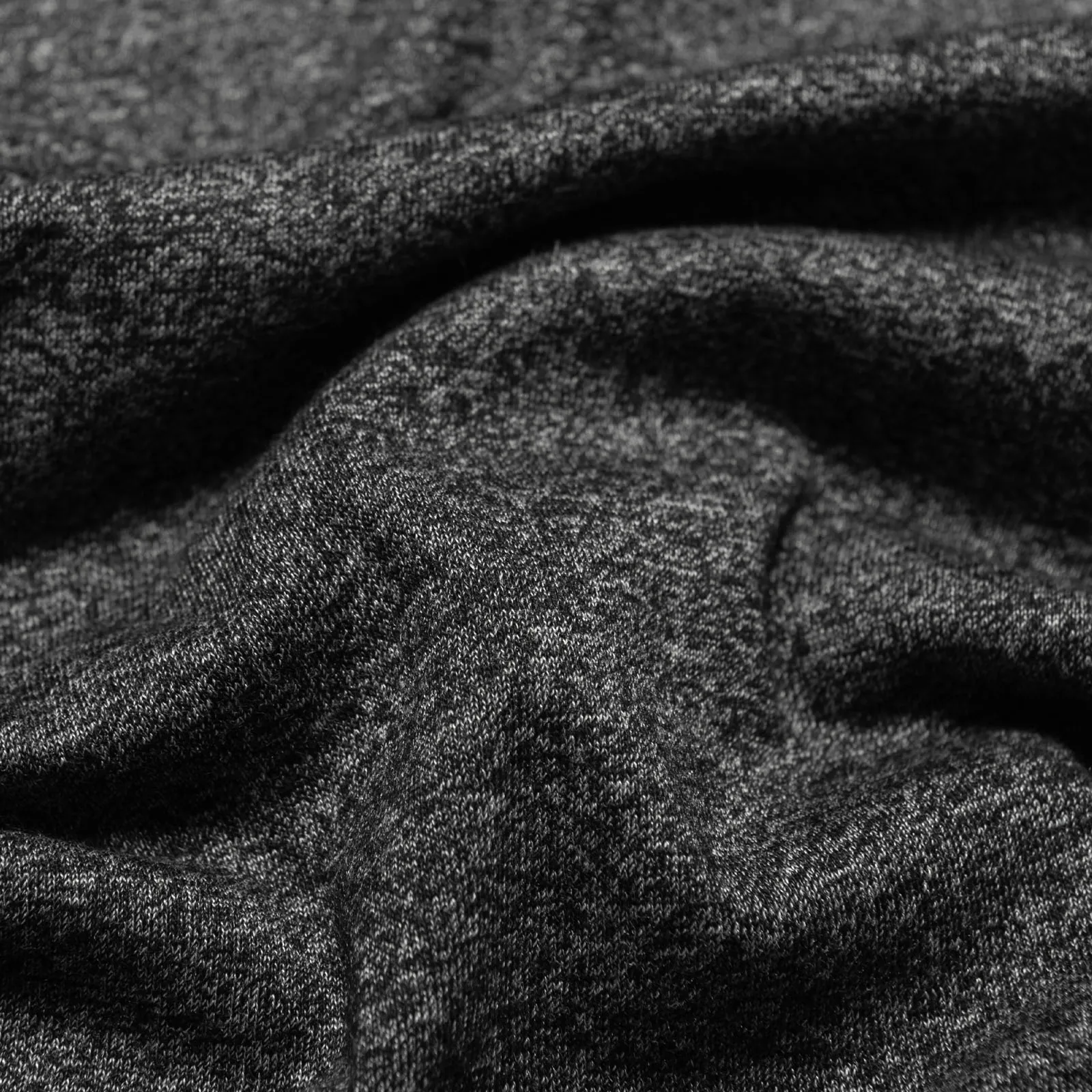 Throwback Icon Elite Shooter Long-Sleeve T-Shirt - Charcoal Marle