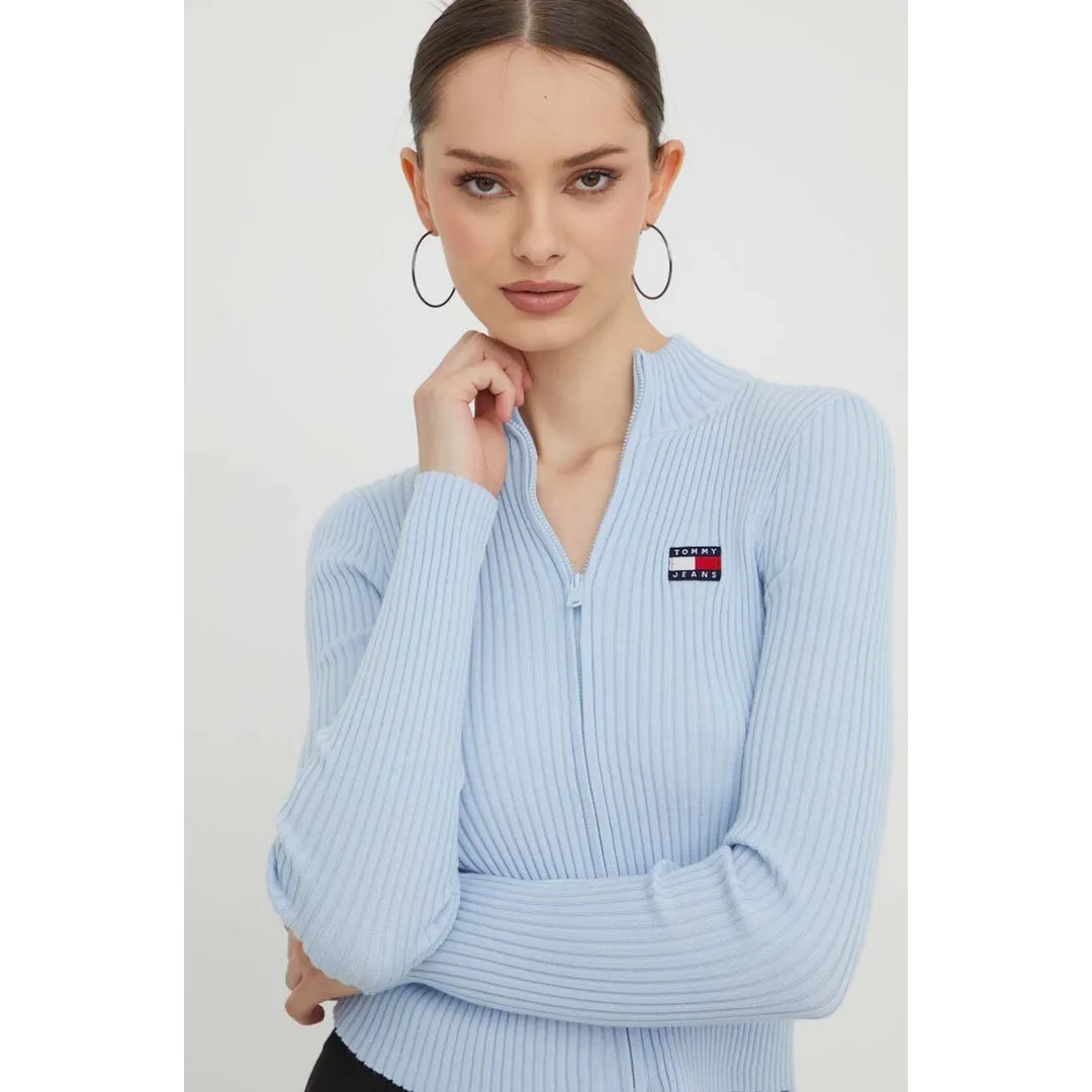 TJW ZIP THRU BADGE CARDIGAN