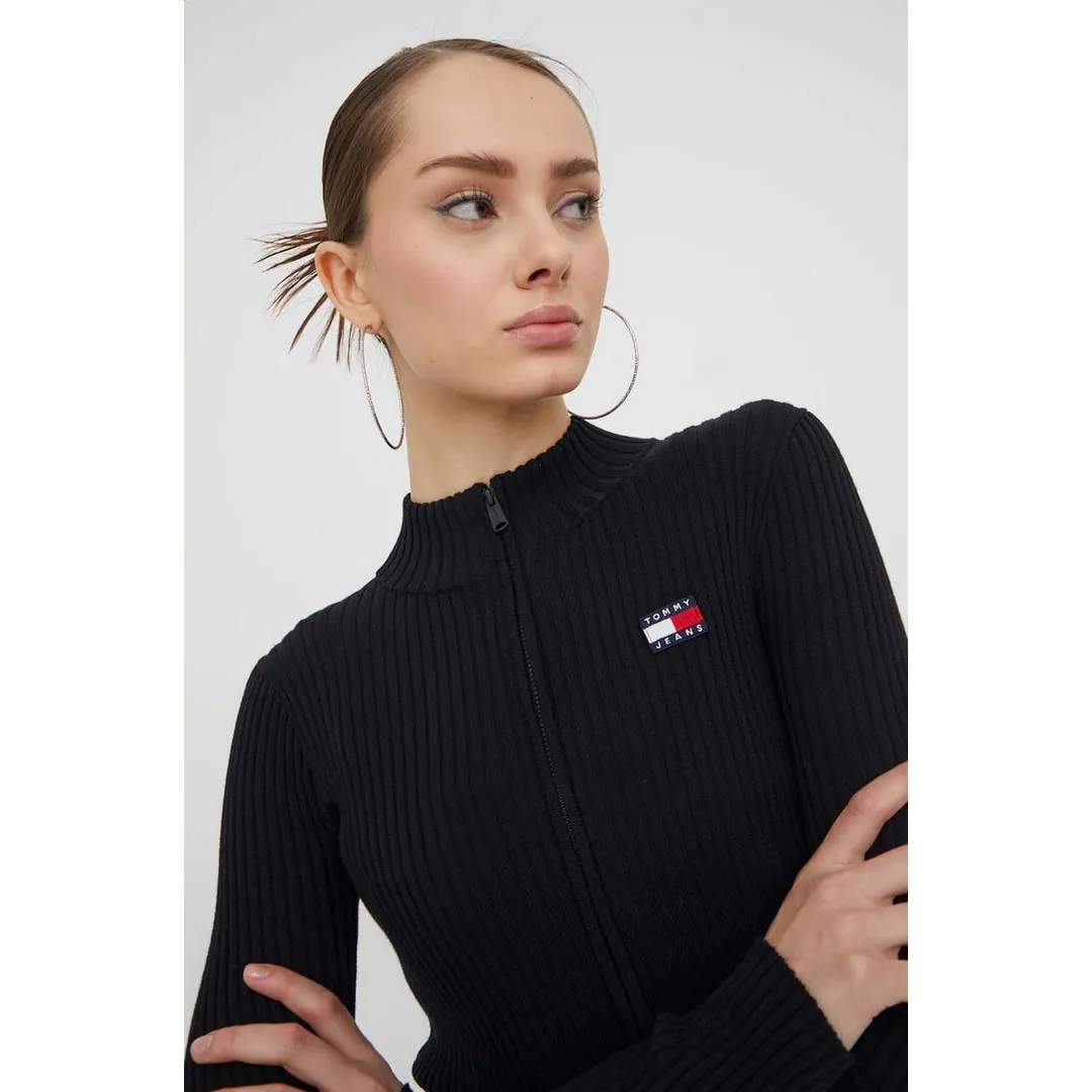 TJW ZIP THRU BADGE CARDIGAN