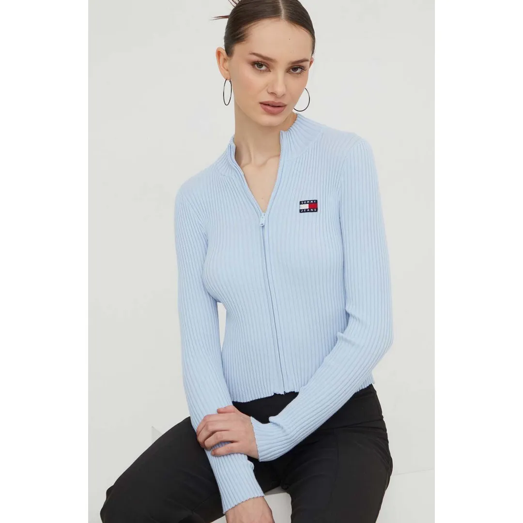 TJW ZIP THRU BADGE CARDIGAN