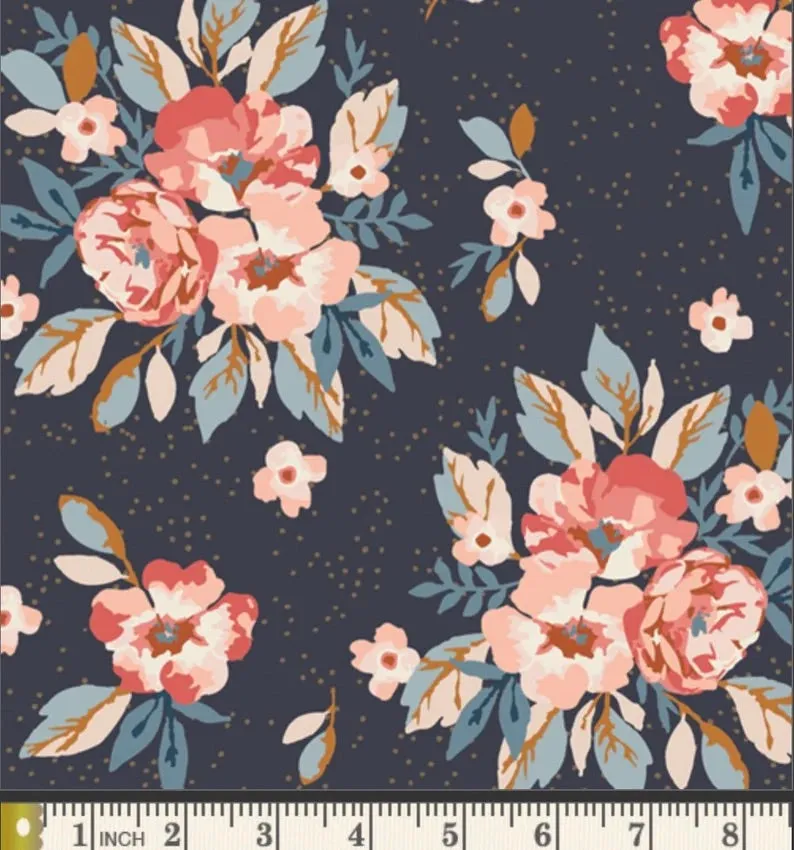 Togetherness At Home Fabric, Homebody Collection by Maureen Cracknell For Art Gallery Fabrics