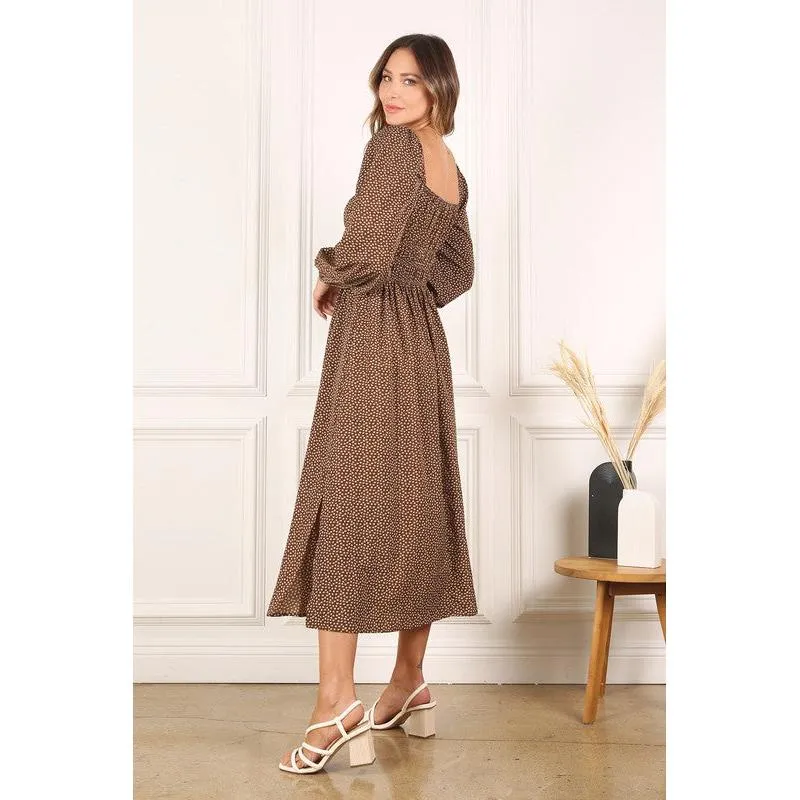 Topping the charts Midi dress