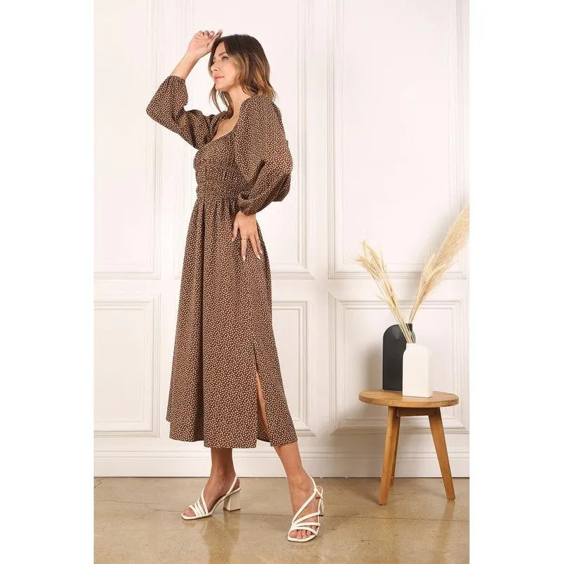 Topping the charts Midi dress