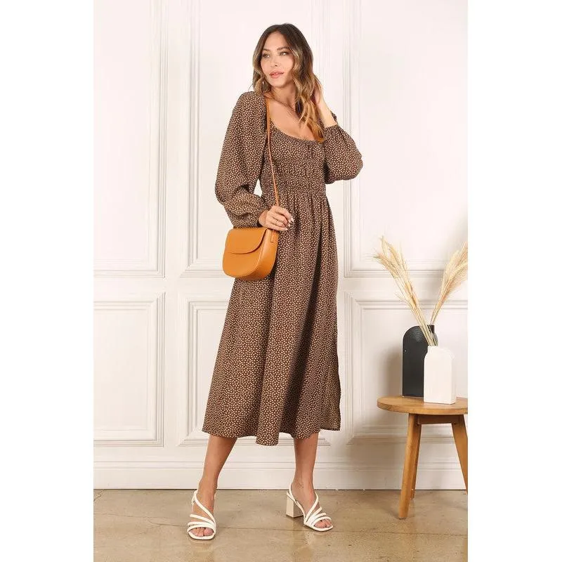 Topping the charts Midi dress
