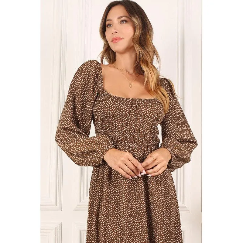 Topping the charts Midi dress