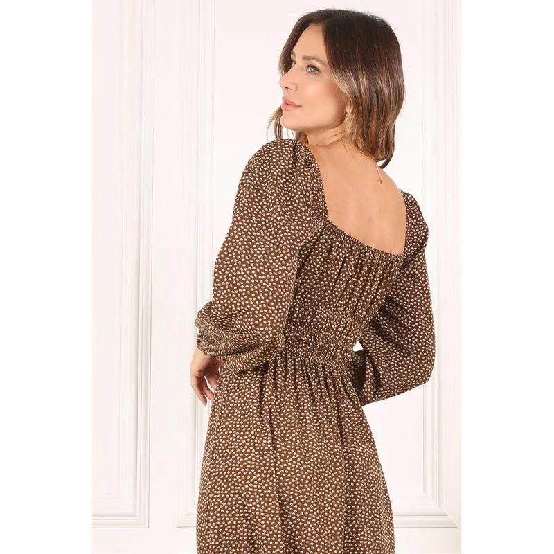 Topping the charts Midi dress
