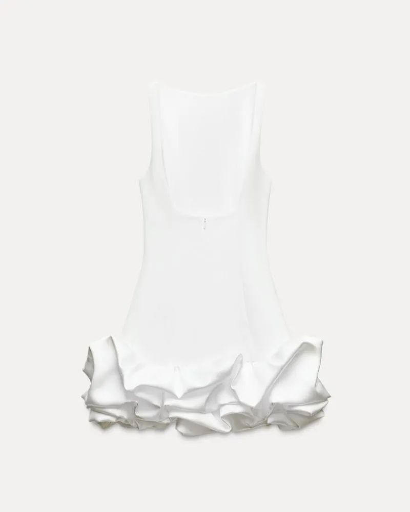 Tracey - sophisticated ruffle dress
