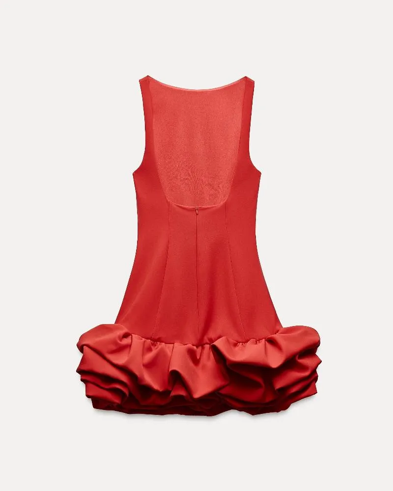 Tracey - sophisticated ruffle dress