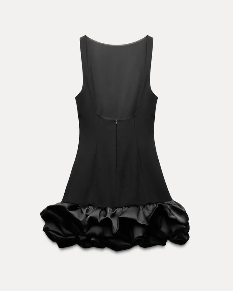 Tracey - sophisticated ruffle dress