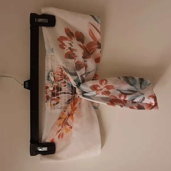 Tularosa Margaret Bandeau Top and Ida Skirt Set in Dahlia Floral