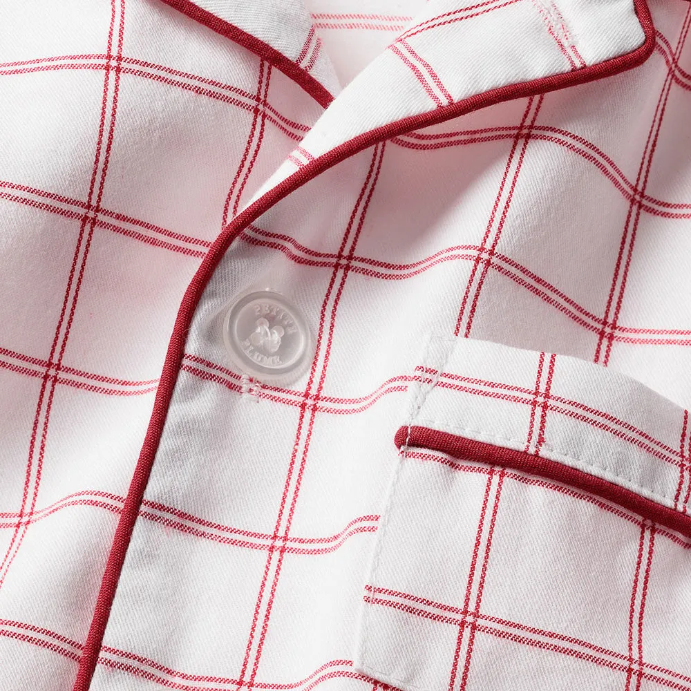 Twill Pyjama Set | Garnet Tattersall