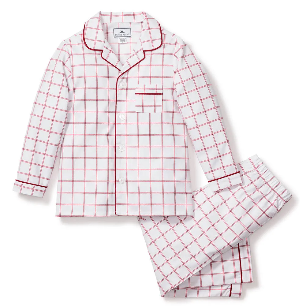 Twill Pyjama Set | Garnet Tattersall