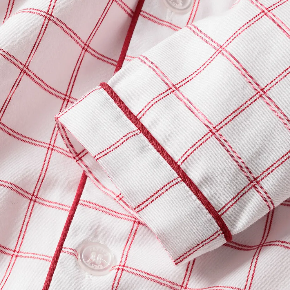 Twill Pyjama Set | Garnet Tattersall