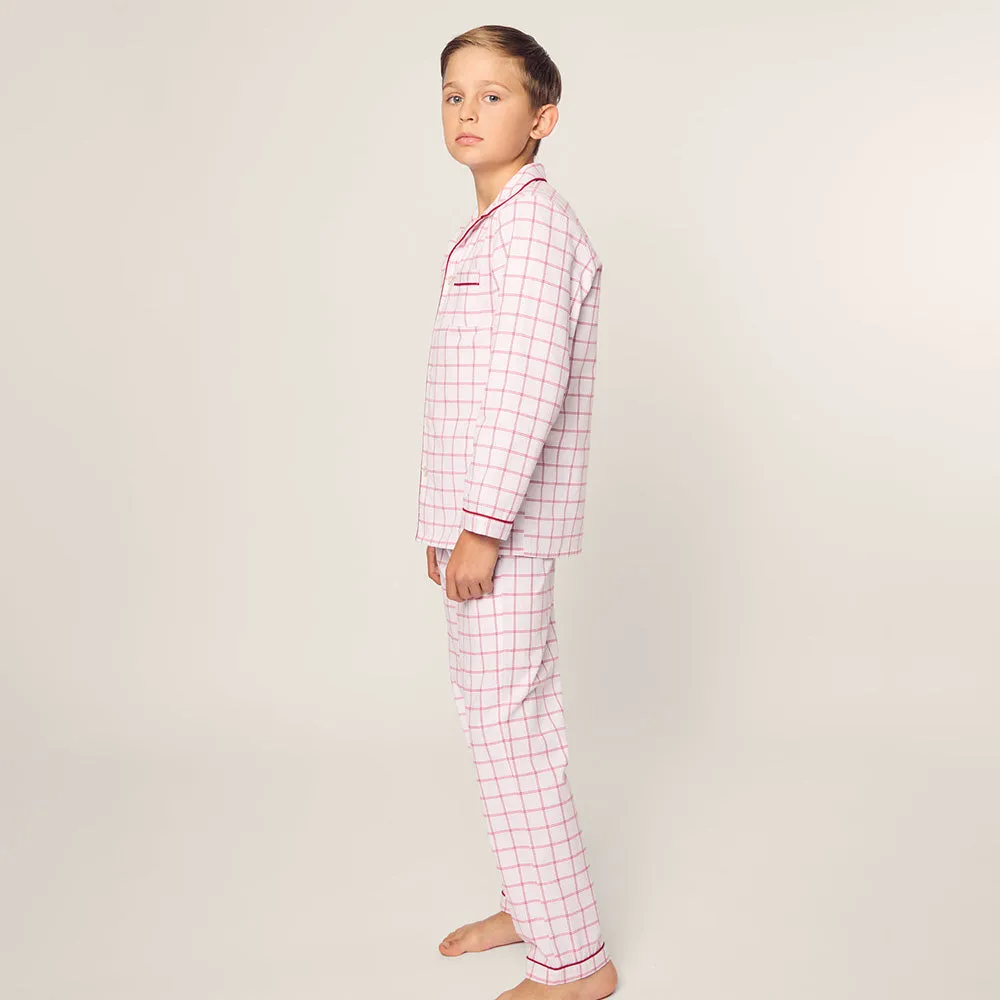 Twill Pyjama Set | Garnet Tattersall