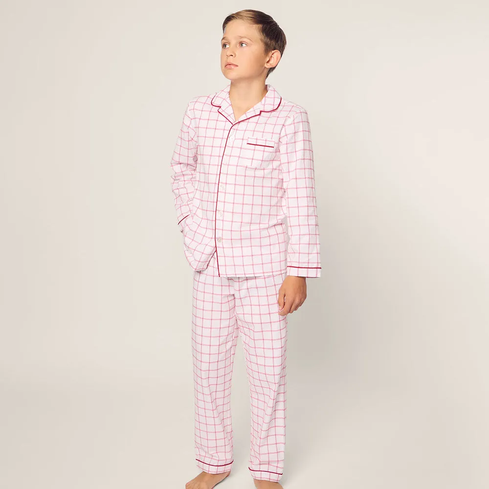 Twill Pyjama Set | Garnet Tattersall