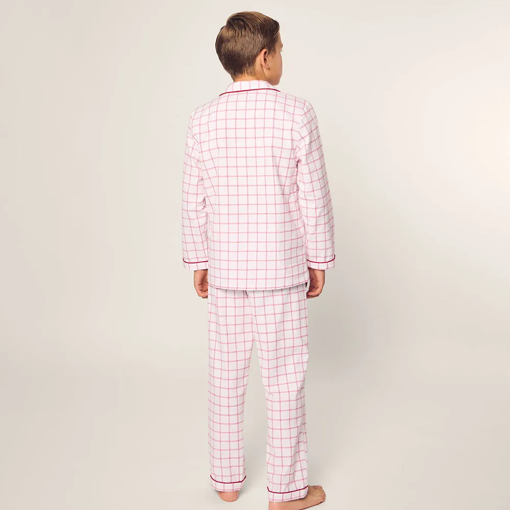 Twill Pyjama Set | Garnet Tattersall